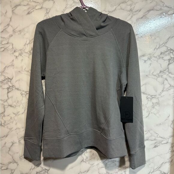 NEW 90 Degree Flex For It Gray Women's Hooded Sweater Size M in Charcoal Gray - Picture 1 of 6